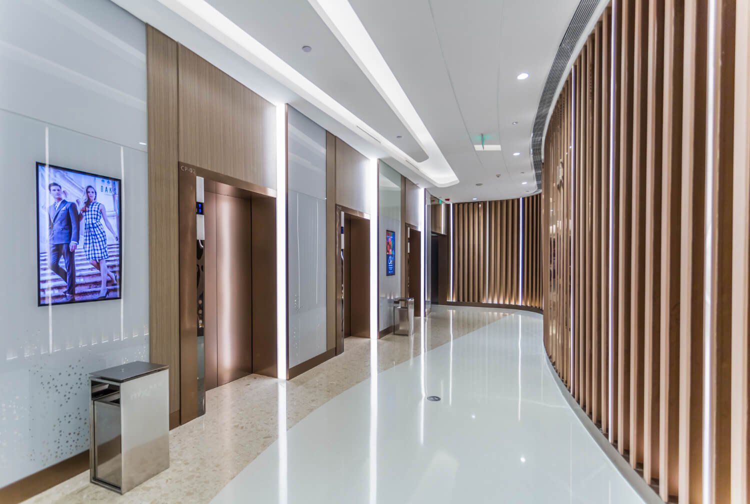 Stylish, modern fit-out with medical-grade infrastructure